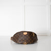 Louis Vuitton Brown Monogram Leather Bum Bag