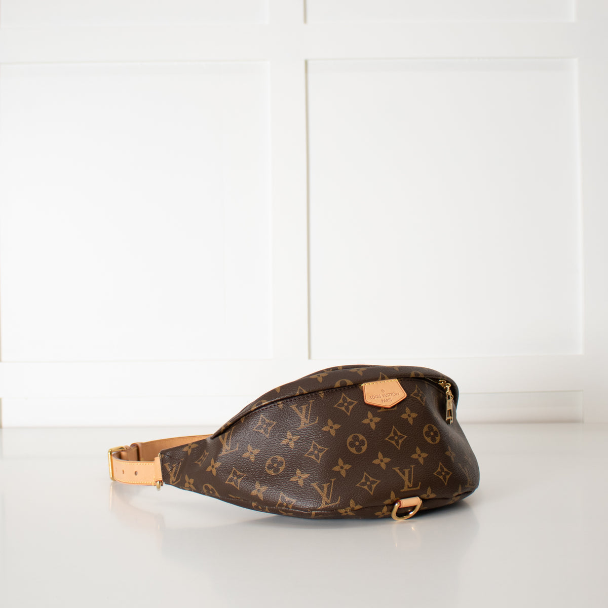Louis Vuitton Brown Monogram Leather Bum Bag
