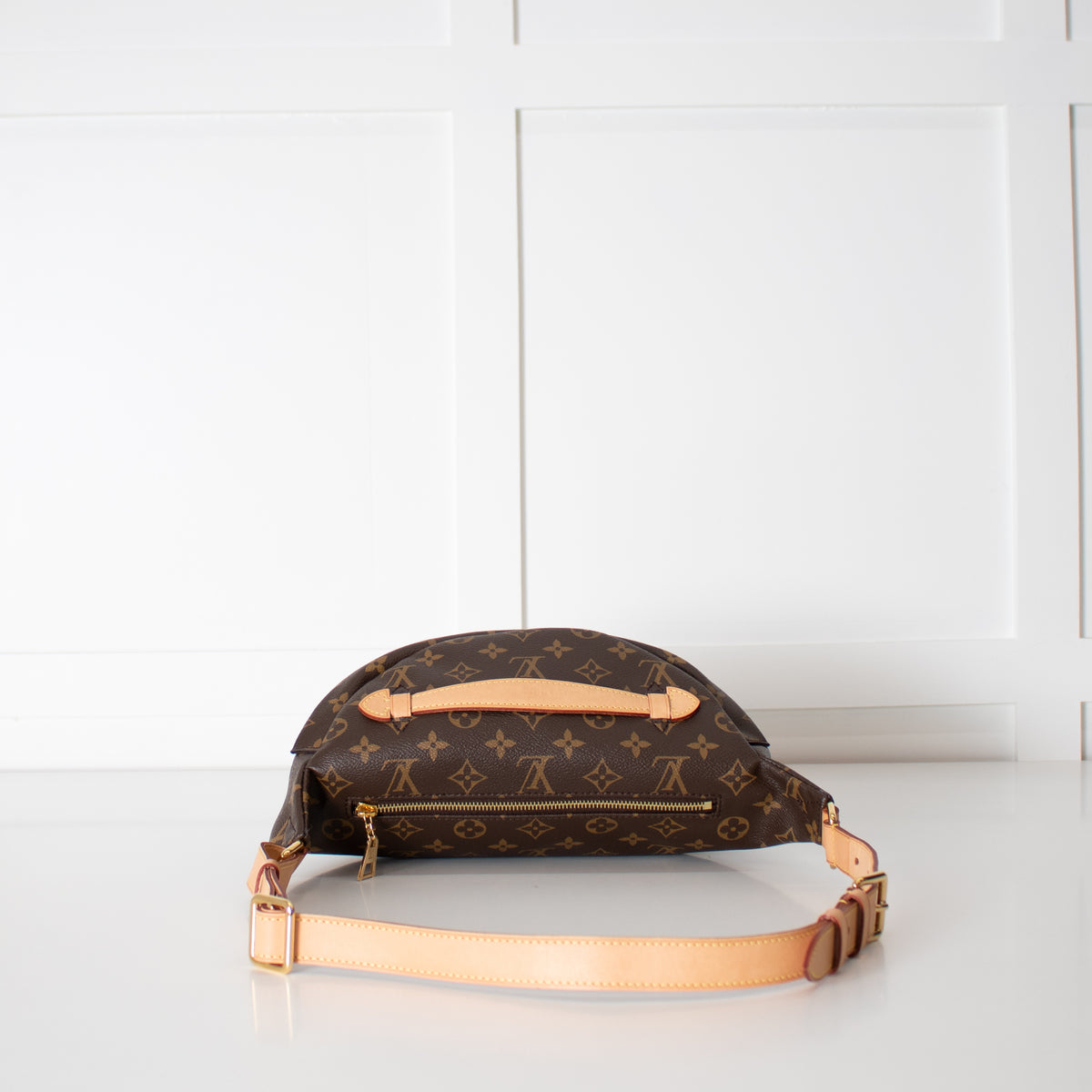Louis Vuitton Brown Monogram Leather Bum Bag