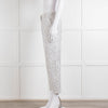 CH Carolina Herrera Cream Black Dot Trousers