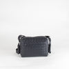 Bottega Veneta Navy Blue Small Loop Messenger Bag