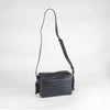 Bottega Veneta Navy Blue Small Loop Messenger Bag