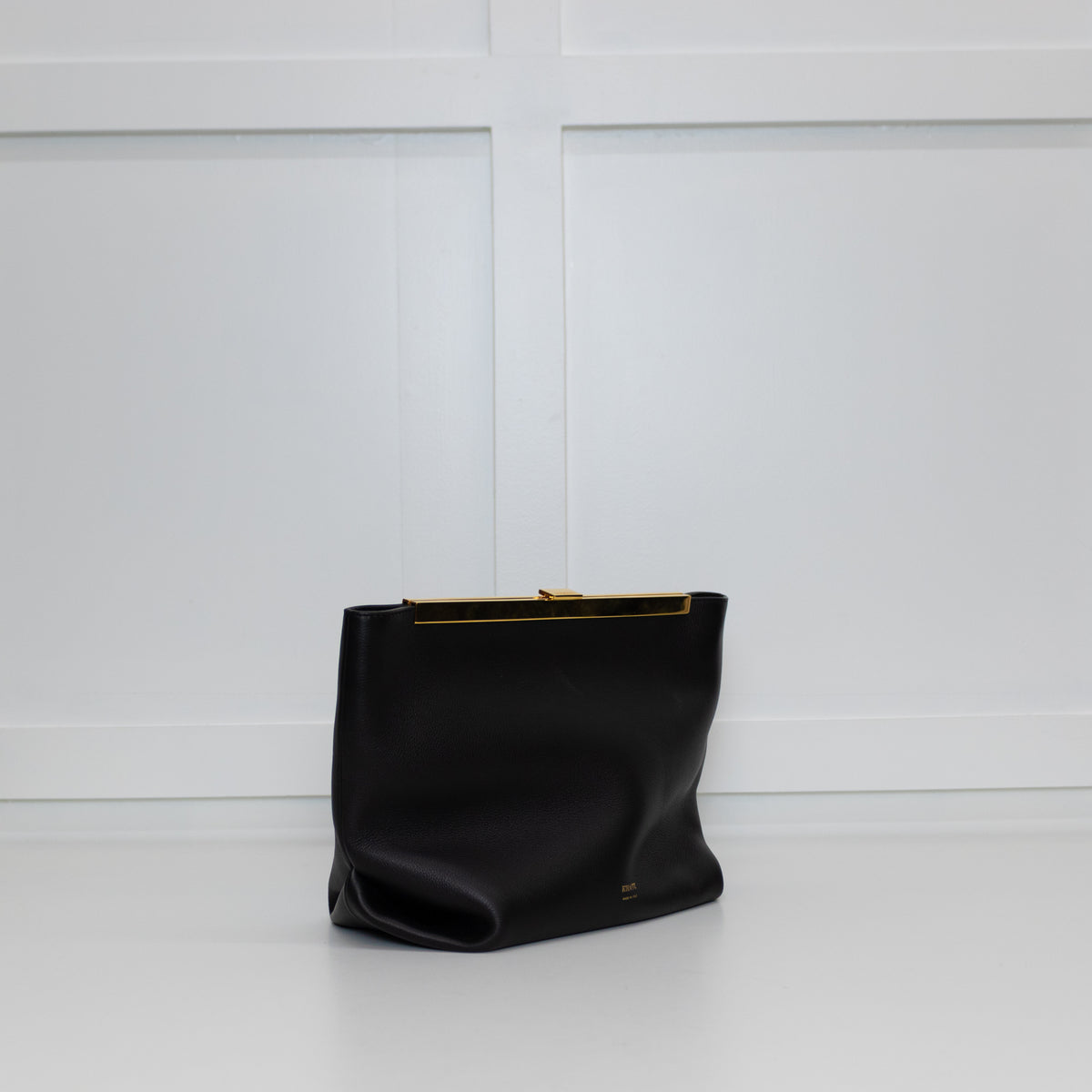 Khaite Black Aimee Clutch Bag