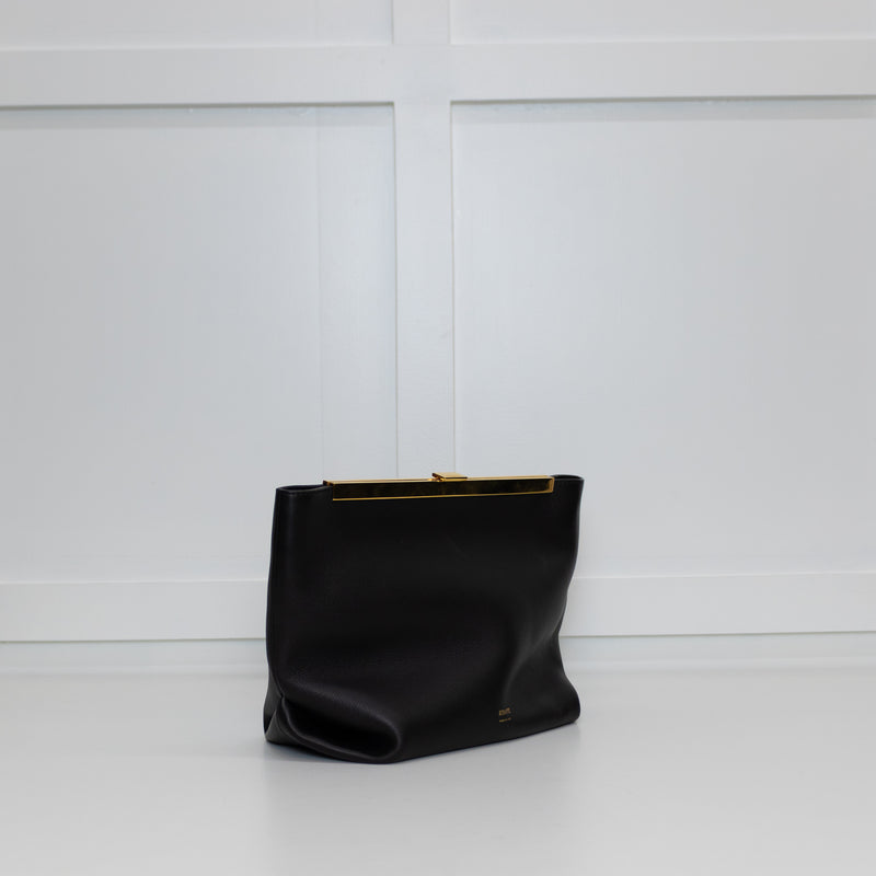 Khaite Black Aimee Clutch Bag
