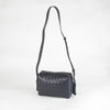 Bottega Veneta Navy Blue Small Loop Messenger Bag