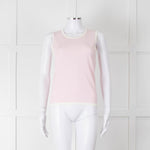 Edward Archour Paris Pink Sleeveless Top