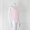 Edward Archour Paris Pink Sleeveless Top