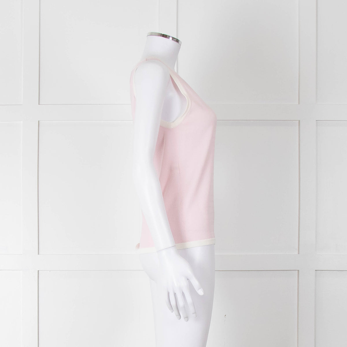Edward Archour Paris Pink Sleeveless Top