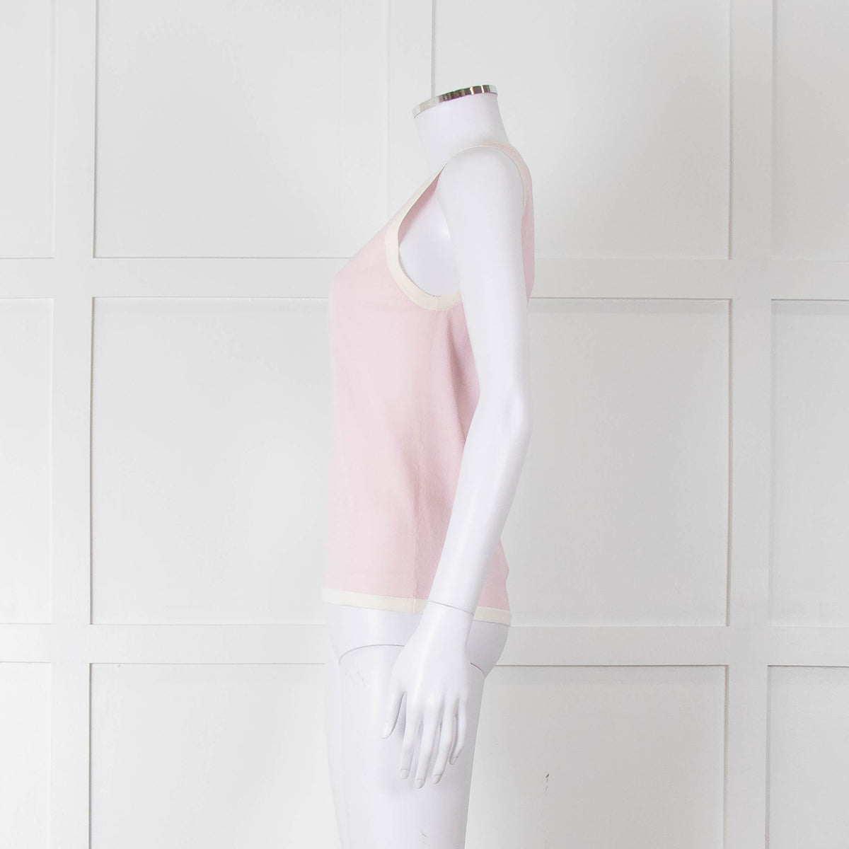 Edward Archour Paris Pink Sleeveless Top