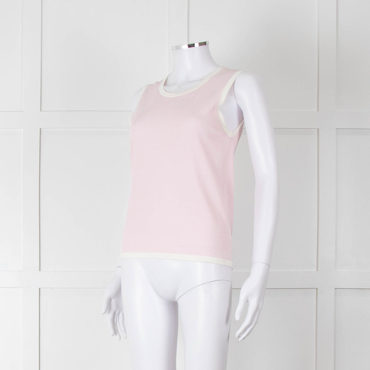 Edward Archour Paris Pink Sleeveless Top