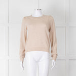 Part Two Cream Cashmere Jumper