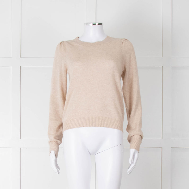 Part Two Cream Cashmere Jumper