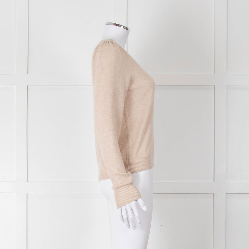 Part Two Cream Cashmere Jumper