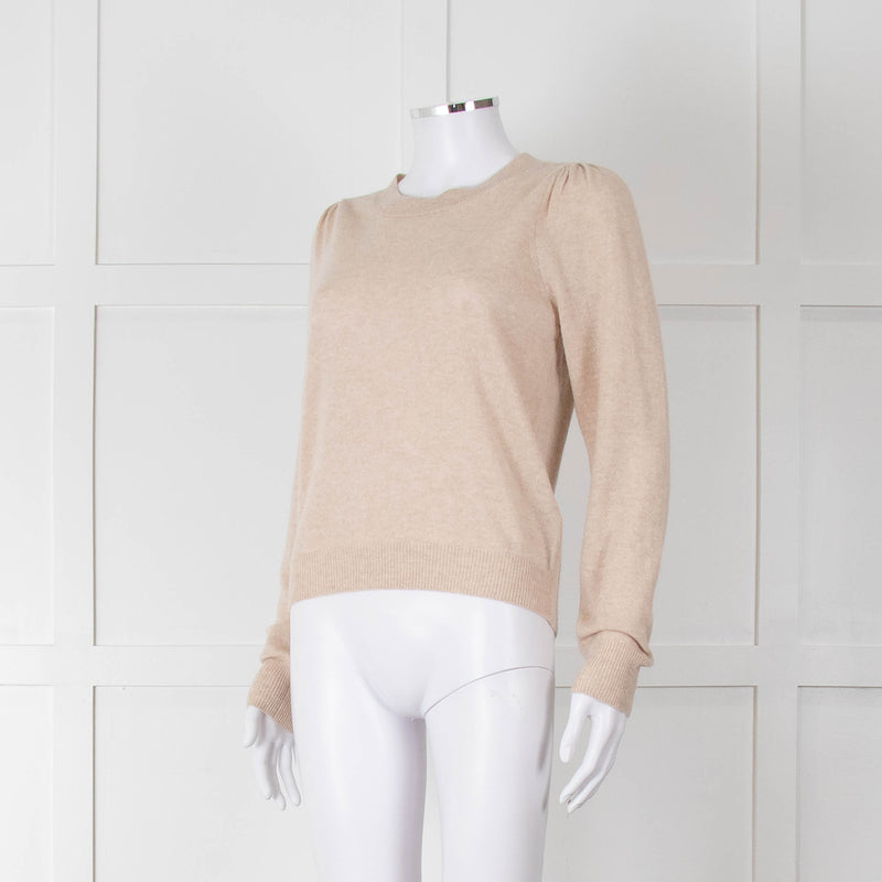 Part Two Cream Cashmere Jumper