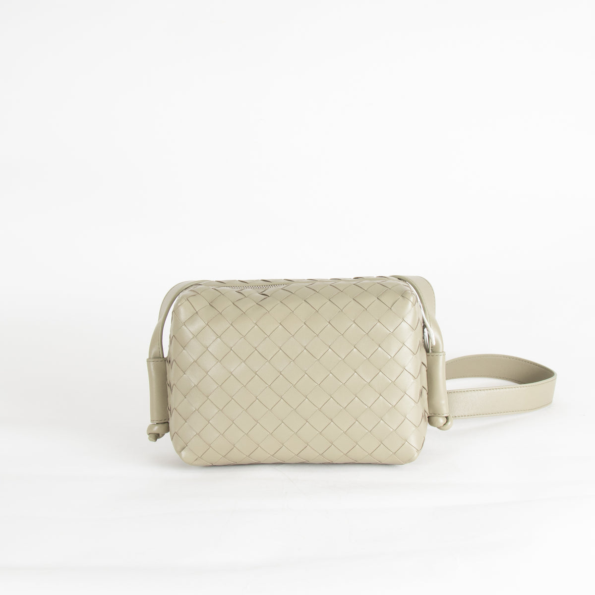 Bottega Veneta Sage Green Small Loop Messenger Bag