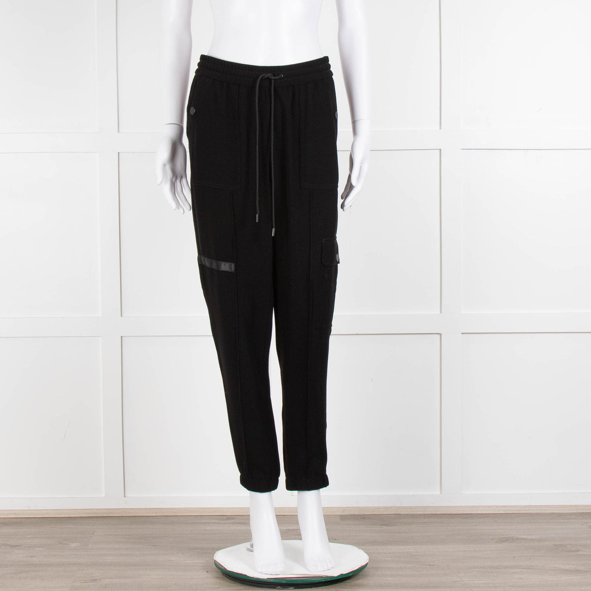 Me + Em Black Side Pocket Joggers