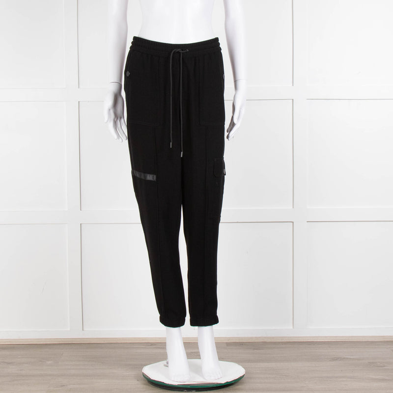 Me + Em Black Side Pocket Joggers