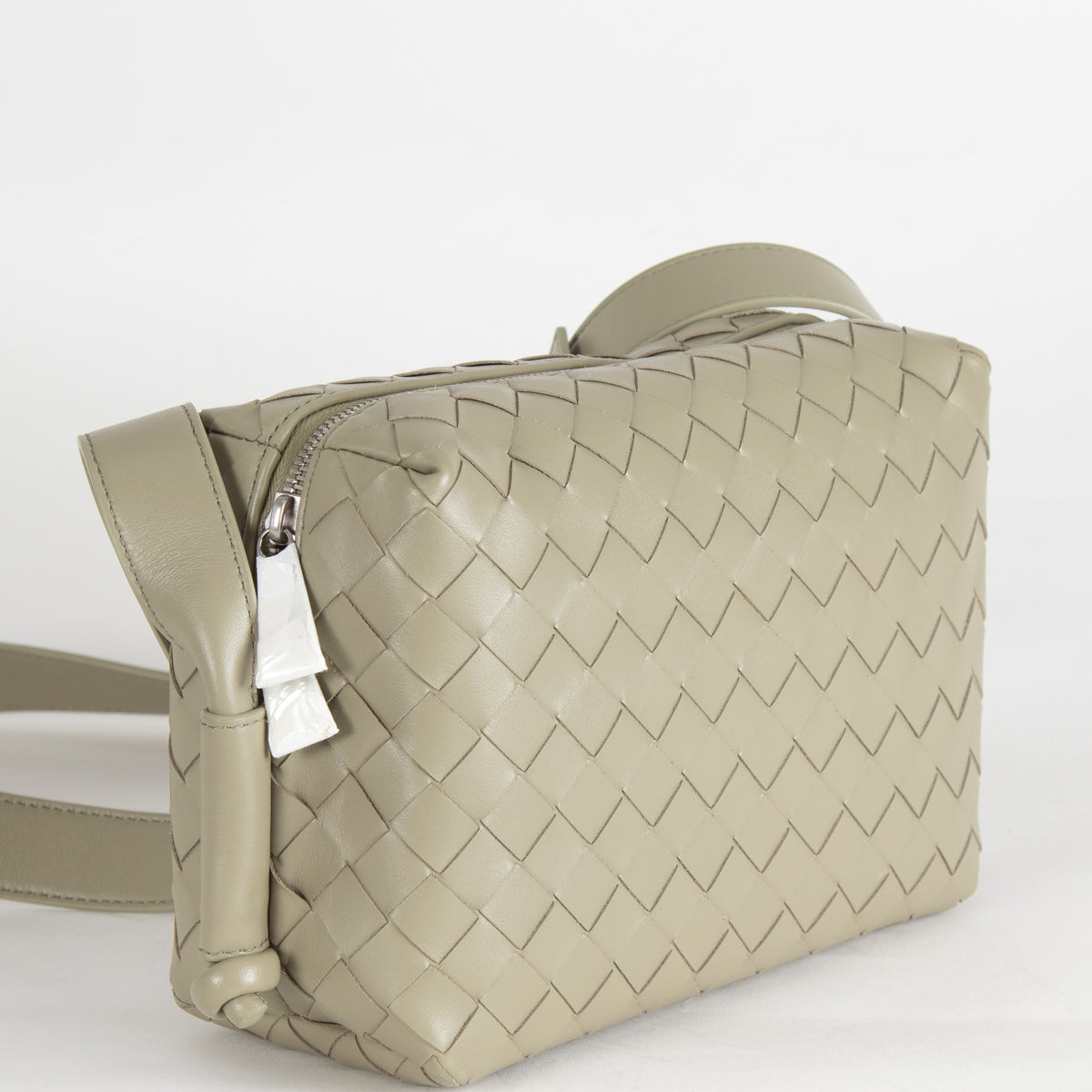 Bottega Veneta Sage Green Small Loop Messenger Bag