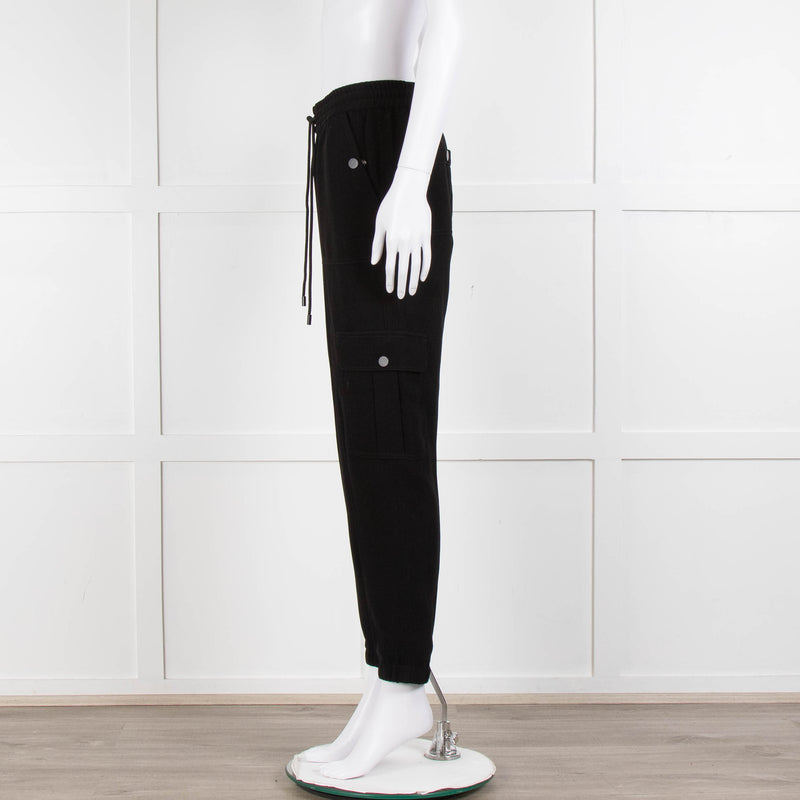 Me + Em Black Side Pocket Joggers