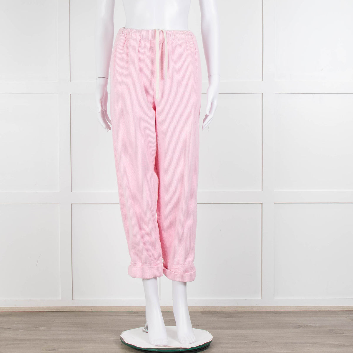 American Vintage Pale Pink Corduroy Trousers