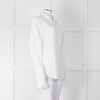 Orlebar Brown White Linen Collared Shirt