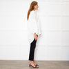 Comme Des Garcons Girl White Shirt with Puff Sleeves