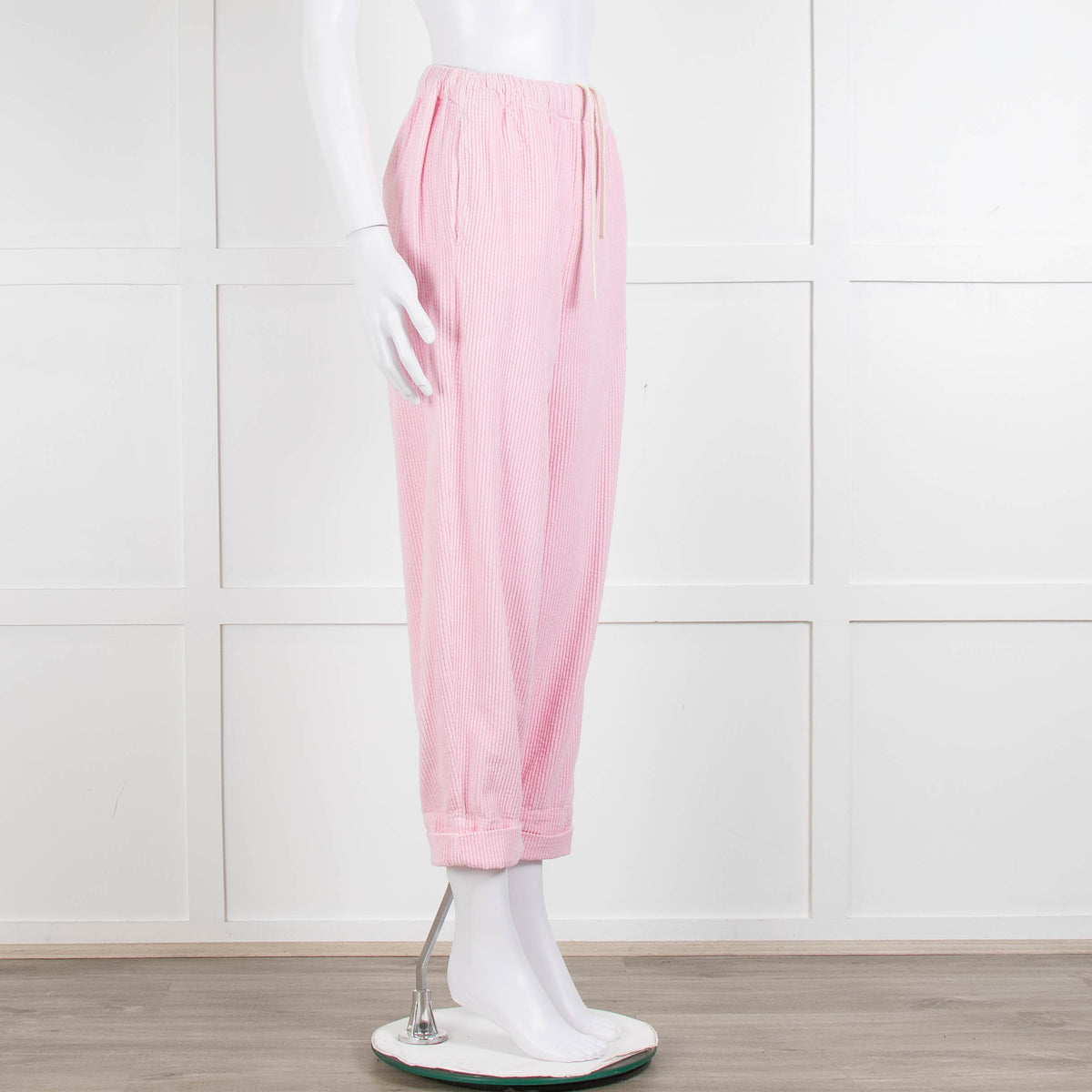American Vintage Pale Pink Corduroy Trousers