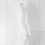 Orlebar Brown White Linen Collared Shirt