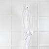 Comme Des Garcons Girl White Cotton Puffed Sleeve Shirt