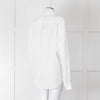 Orlebar Brown White Linen Collared Shirt