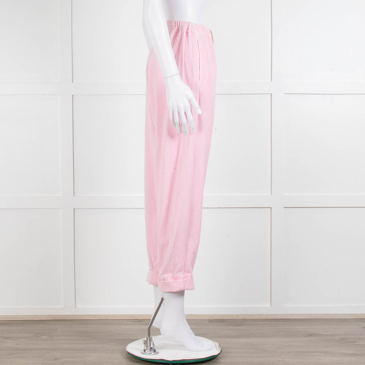 American Vintage Pale Pink Corduroy Trousers