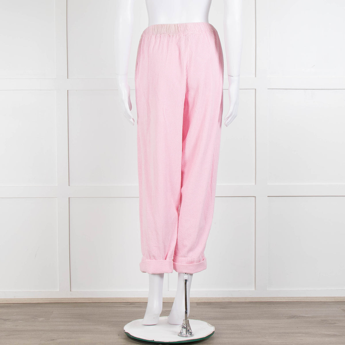 American Vintage Pale Pink Corduroy Trousers