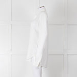 Orlebar Brown White Linen Collared Shirt