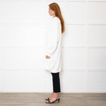 Isabel Marant Tenery Off White Oversized Sweatshirt Dress