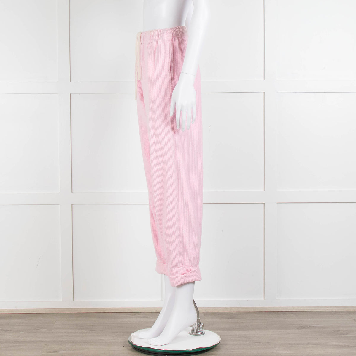 American Vintage Pale Pink Corduroy Trousers