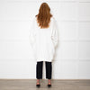 Isabel Marant Tenery Off White Oversized Sweatshirt Dress