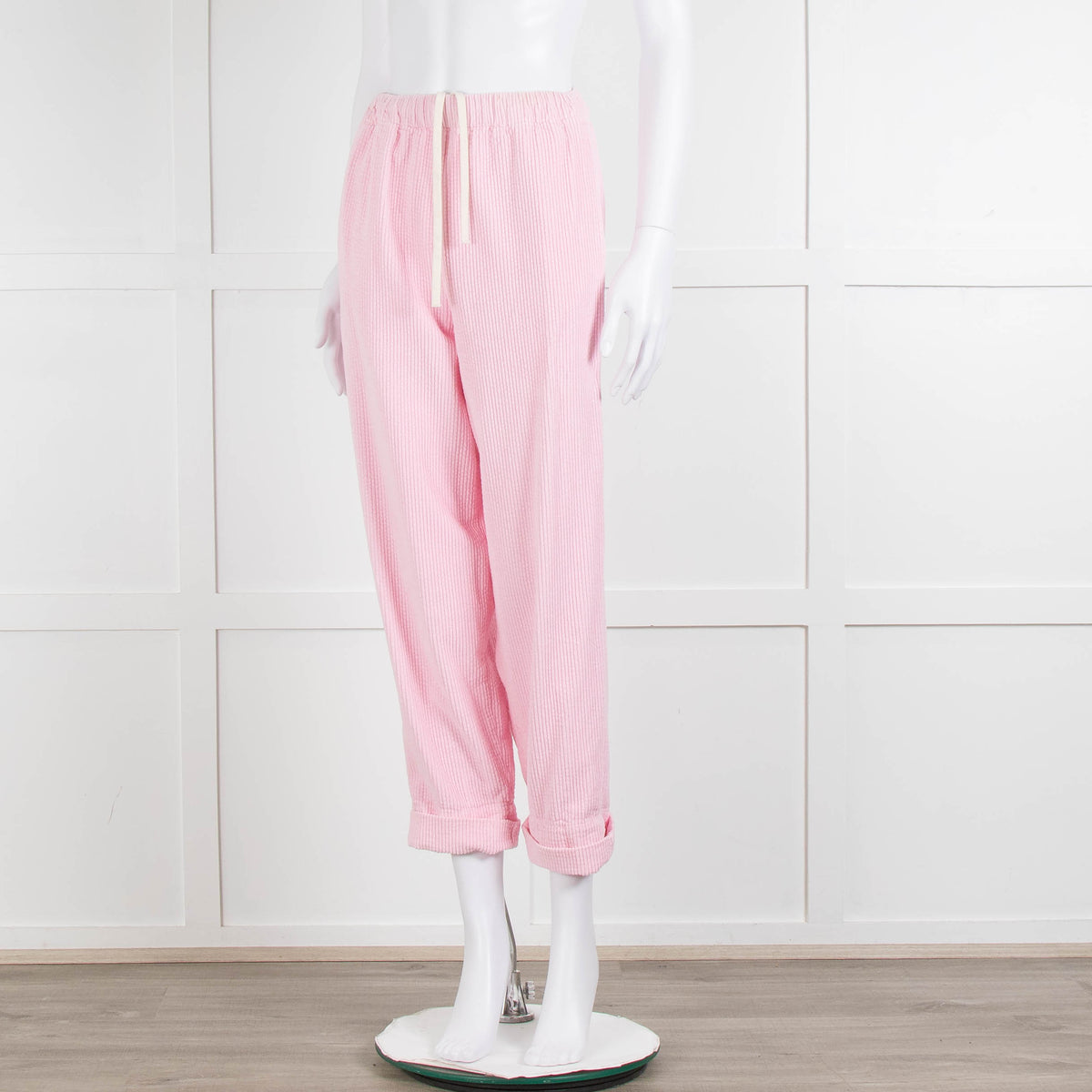 American Vintage Pale Pink Corduroy Trousers