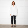 Dries Van Noten White Cotton Oversized Shirt