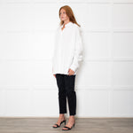 Dries Van Noten White Cotton Oversized Shirt