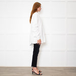 Dries Van Noten White Cotton Oversized Shirt