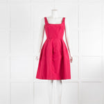 Alexander McQueen Pink Silk Taffeta dress