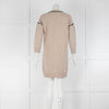 See By Chloe Beige Jumper With Silver Thread Detail Small Pockets