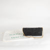 Bottega Veneta Black Woven Intreciatto Casette Pochette