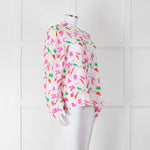 POM Amsterdam Pink & Green Patterned Blouse