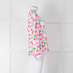 POM Amsterdam Pink & Green Patterned Blouse