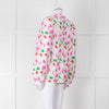 POM Amsterdam Pink & Green Patterned Blouse
