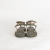Valentino Rockstud Gladiator Sandals with Chunky Rubber Sole