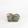 Valentino Rockstud Gladiator Sandals with Chunky Rubber Sole