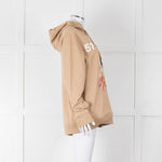 Burberry Beige Crystal Graphic Hoodie
