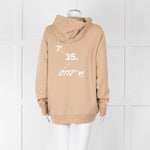 Burberry Beige Crystal Graphic Hoodie